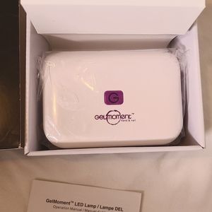 GelMoment LED Nail lamp new in box